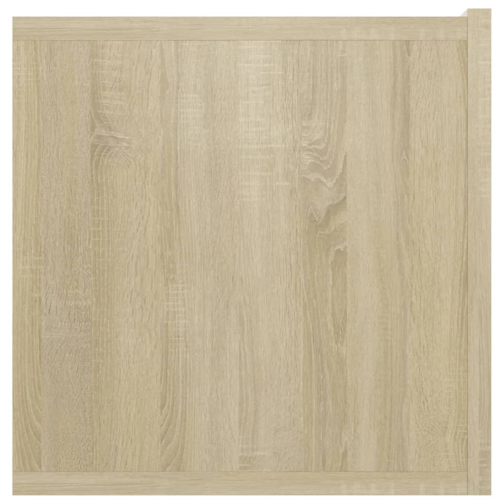 Tv-hangmeubelen 2 st 60x30x30 cm sonoma eikenkleurig is nu te koop bij PeponiXL, paradijselijk wonen!