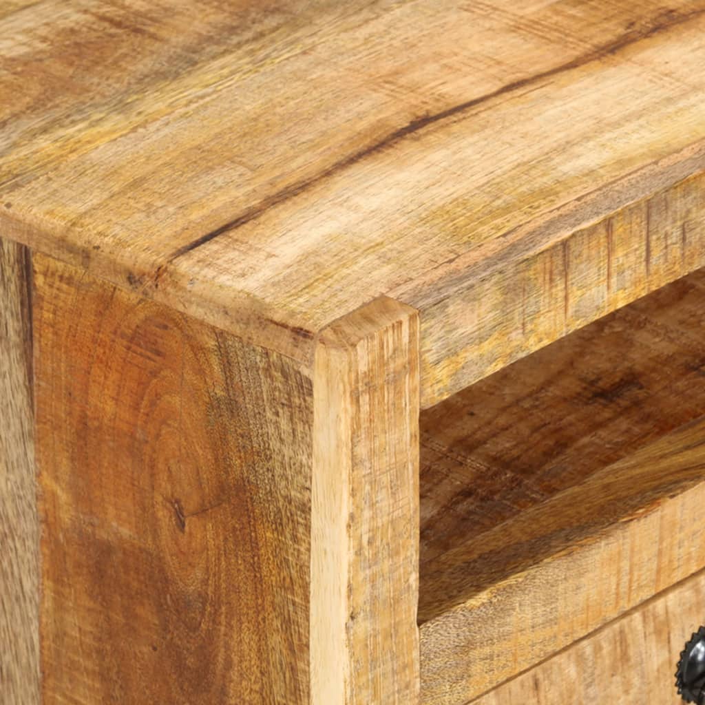 Tv-meubel 110x30x40 cm massief mangohout is nu te koop bij PeponiXL, paradijselijk wonen!