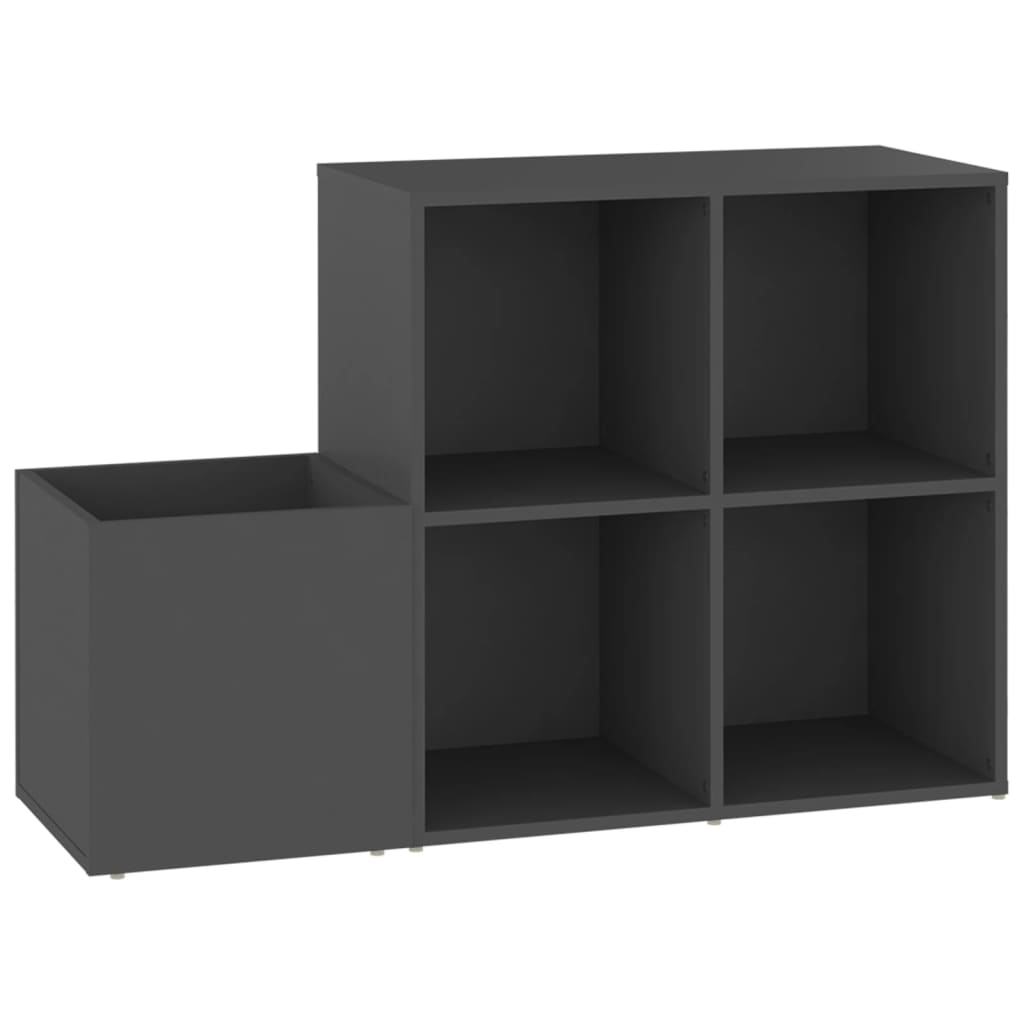 Opbergkast 105x35,5x70 cm bewerkt hout grijs is nu te koop bij PeponiXL, paradijselijk wonen!