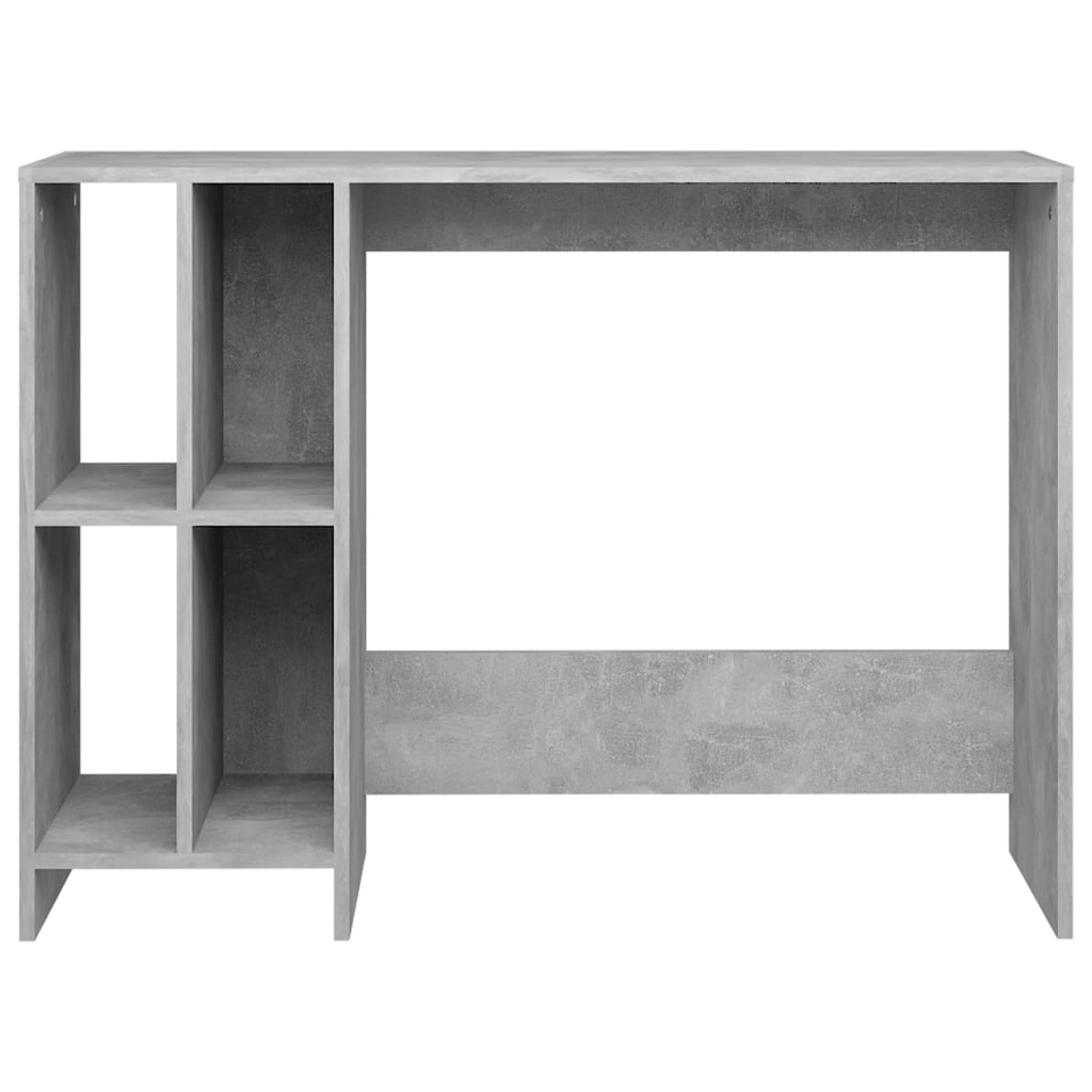 Bureau 102,5x35x75 cm bewerkt hout betongrijs is nu te koop bij PeponiXL, paradijselijk wonen!