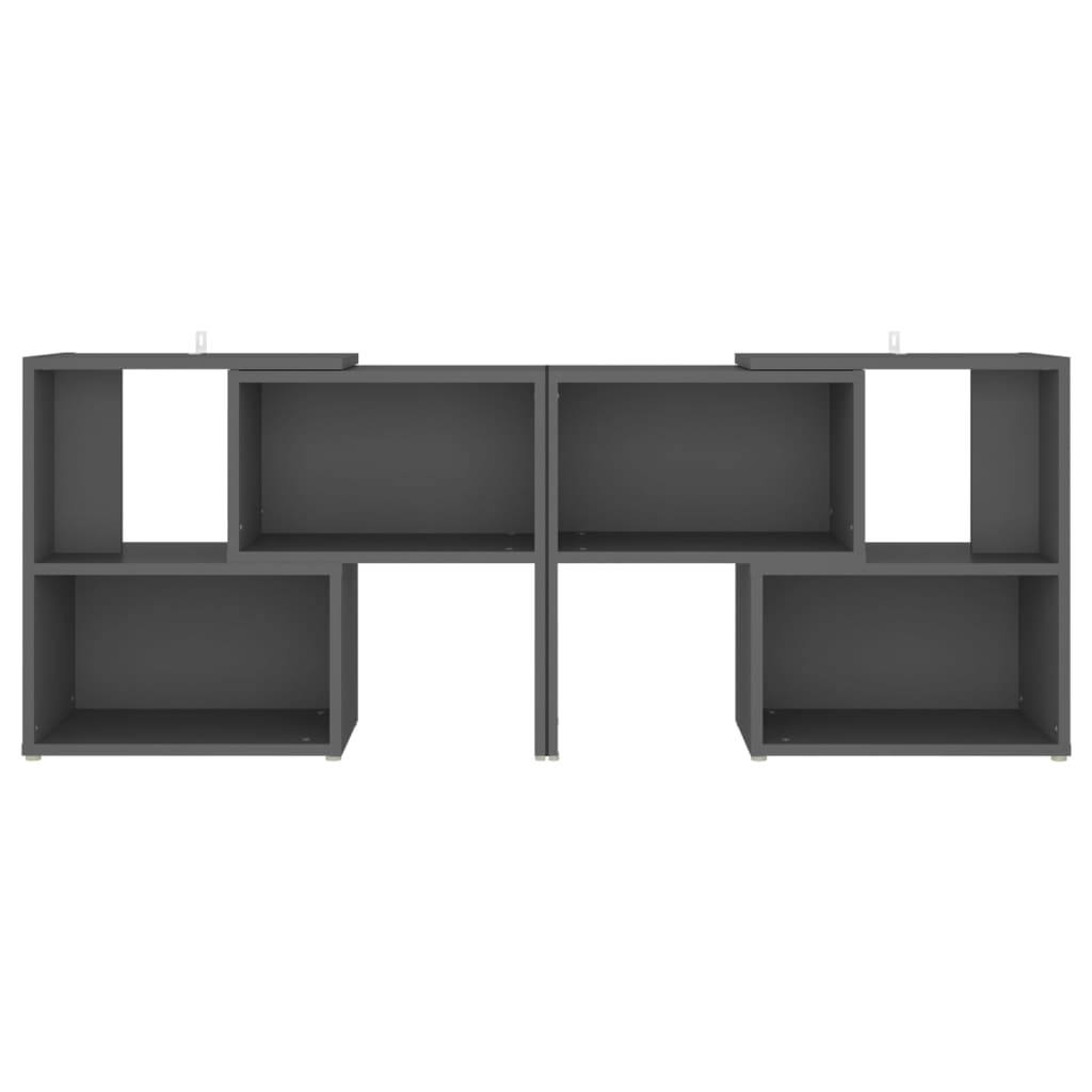 Tv-meubel 104x30x52 cm bewerkt hout grijs is nu te koop bij PeponiXL, paradijselijk wonen!