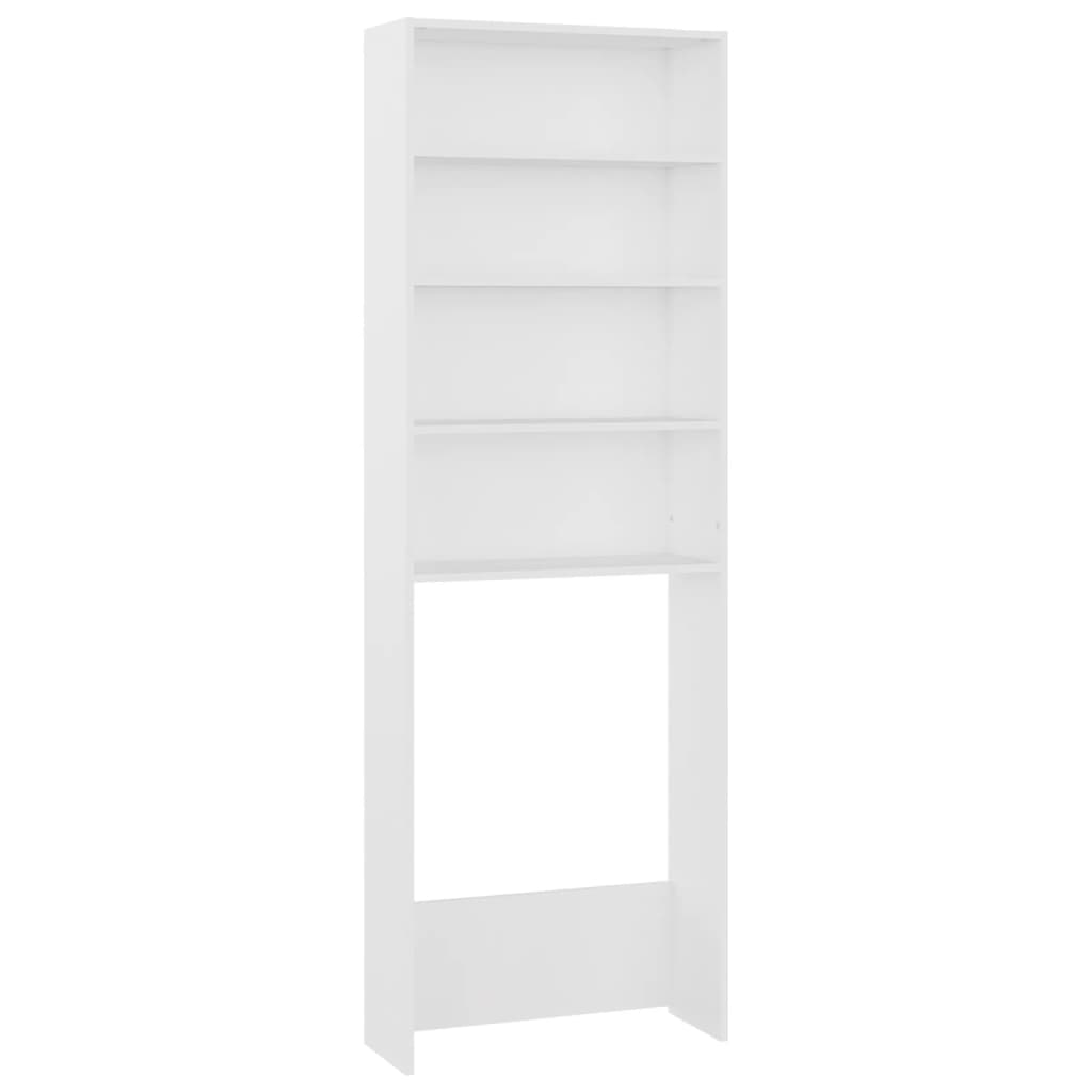 Wasmachinekast 64x24x190 cm wit is nu te koop bij PeponiXL, paradijselijk wonen!