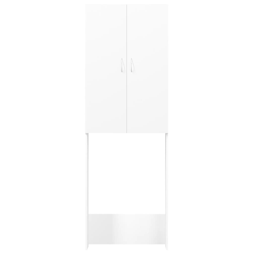 Wasmachinekast 64x25,5x190 cm wit is nu te koop bij PeponiXL, paradijselijk wonen!