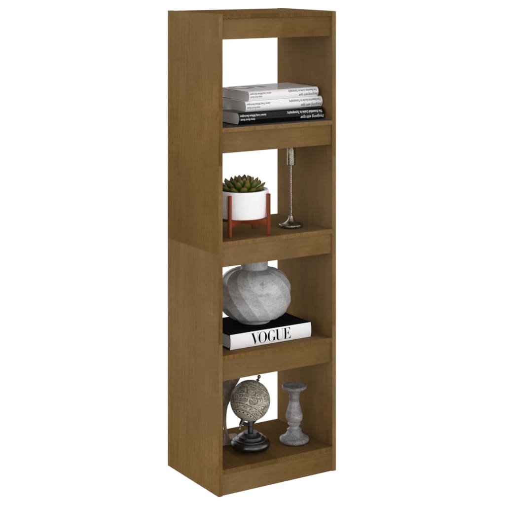 Boekenkast/kamerscherm 40x30x135,5 cm grenenhout honingbruin is nu te koop bij PeponiXL, paradijselijk wonen!