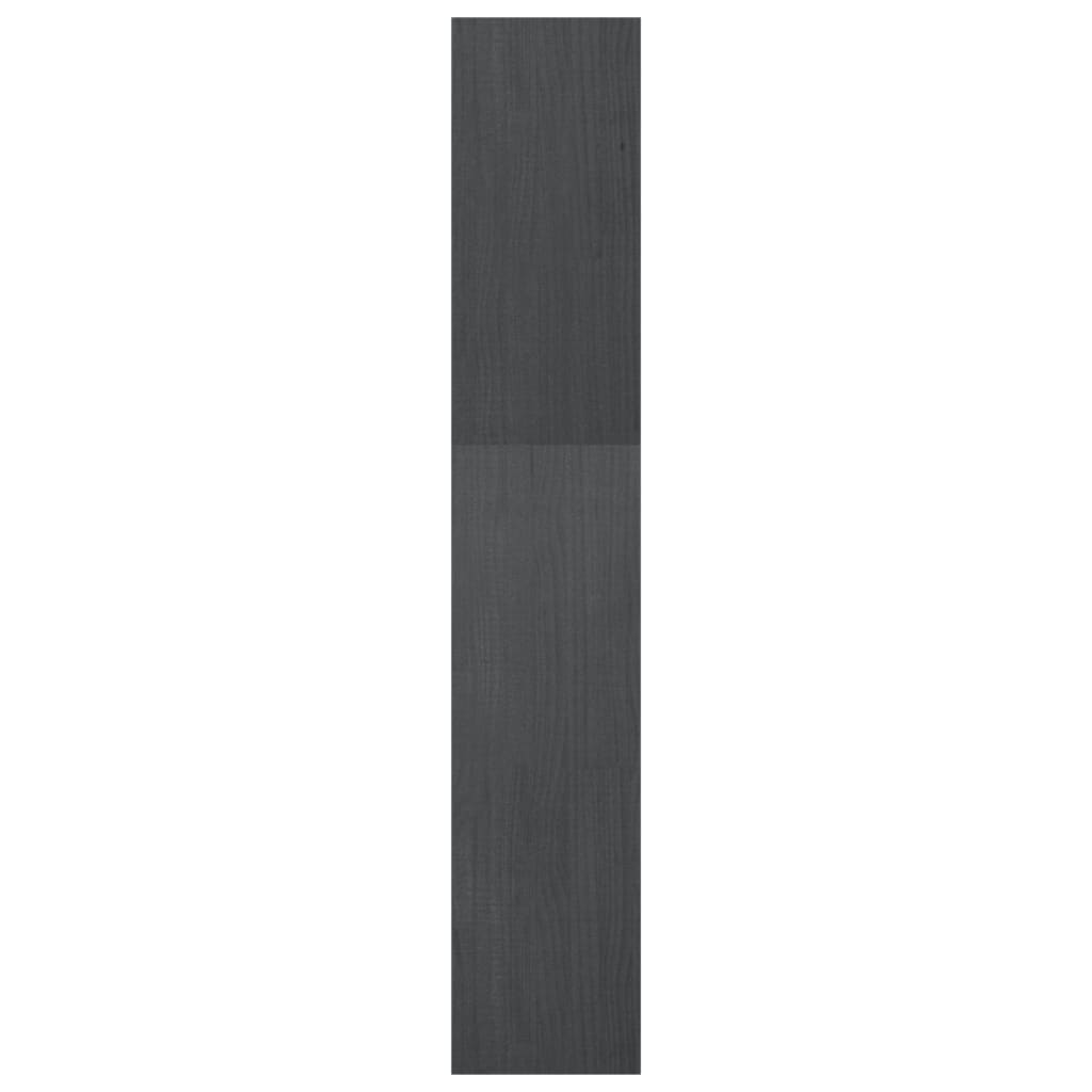 Boekenkast/kamerscherm 40x30x167,5 cm massief grenenhout grijs is nu te koop bij PeponiXL, paradijselijk wonen!