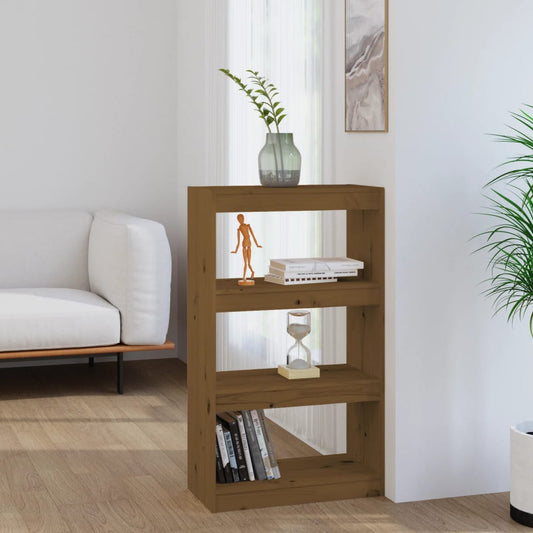 Boekenkast/kamerscherm 60x30x103,5 cm grenenhout honingbruin is nu te koop bij PeponiXL, paradijselijk wonen!