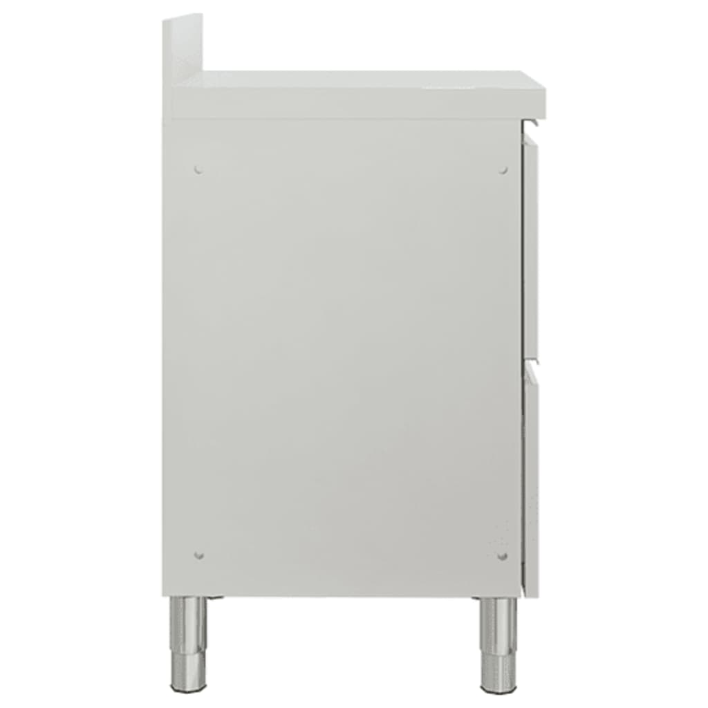 Commerciële keukenkast met 2 lades 50x60x96 cm is nu te koop bij PeponiXL, paradijselijk wonen!