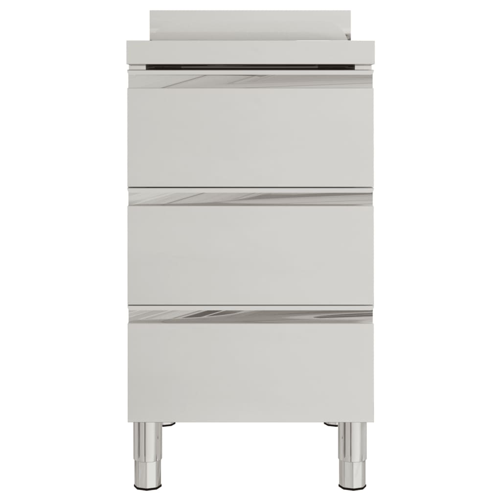 Commerciële keukenkast met 3 lades 50x60x96 cm is nu te koop bij PeponiXL, paradijselijk wonen!
