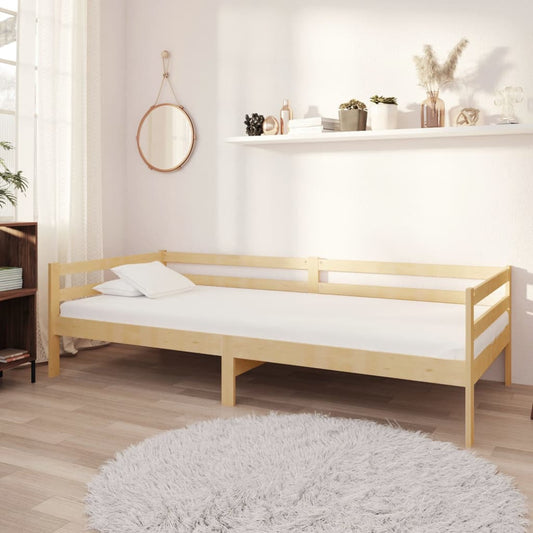 Slaapbank massief grenenhout 90x200 cm is nu te koop bij PeponiXL, paradijselijk wonen!