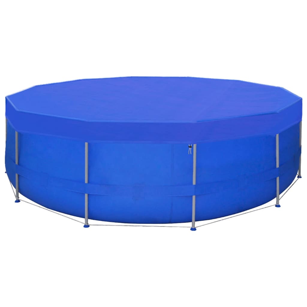 Zwembadhoezen 2 st rond 90 g/m² 540cm PE is nu te koop bij PeponiXL, paradijselijk wonen!