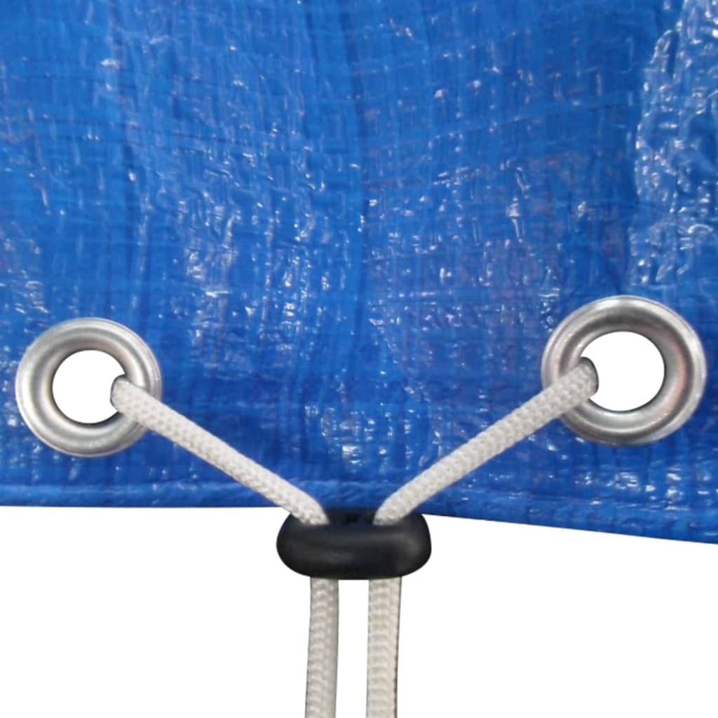 Zwembadhoezen 2 st rond 90 g/m² 540cm PE is nu te koop bij PeponiXL, paradijselijk wonen!