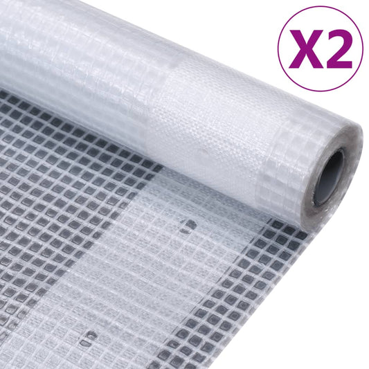 Dekzeilen 2 st Leno 260 g/m² 4x15 m wit is nu te koop bij PeponiXL, paradijselijk wonen!