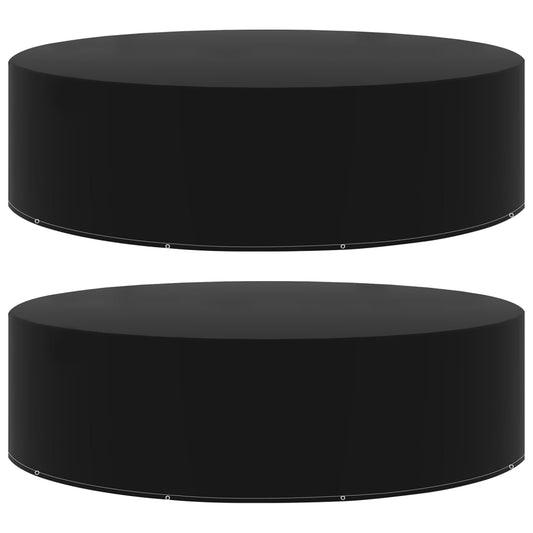 Tuinmeubelhoezen 2 st met 10 oogjes 205x90 cm is nu te koop bij PeponiXL, paradijselijk wonen!