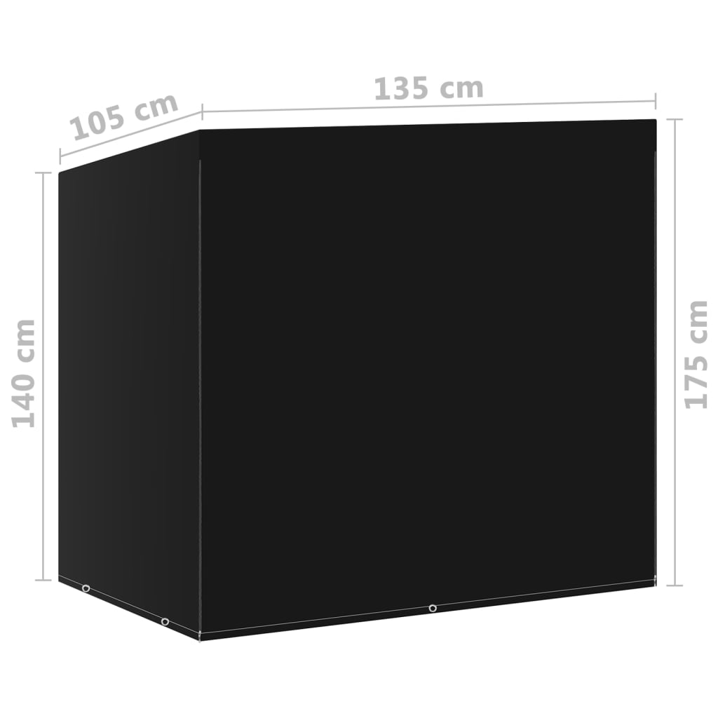 Schommelbankhoezen 2 st met 6 oogjes 135x105x175 cm is nu te koop bij PeponiXL, paradijselijk wonen!