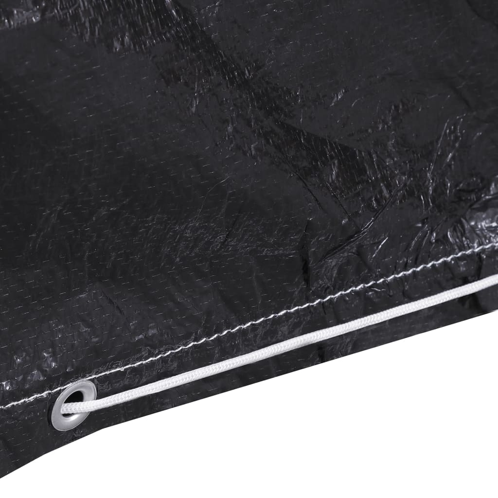 Tuinmeubelhoezen 2 st met 6 oogjes 160x80x75 cm is nu te koop bij PeponiXL, paradijselijk wonen!