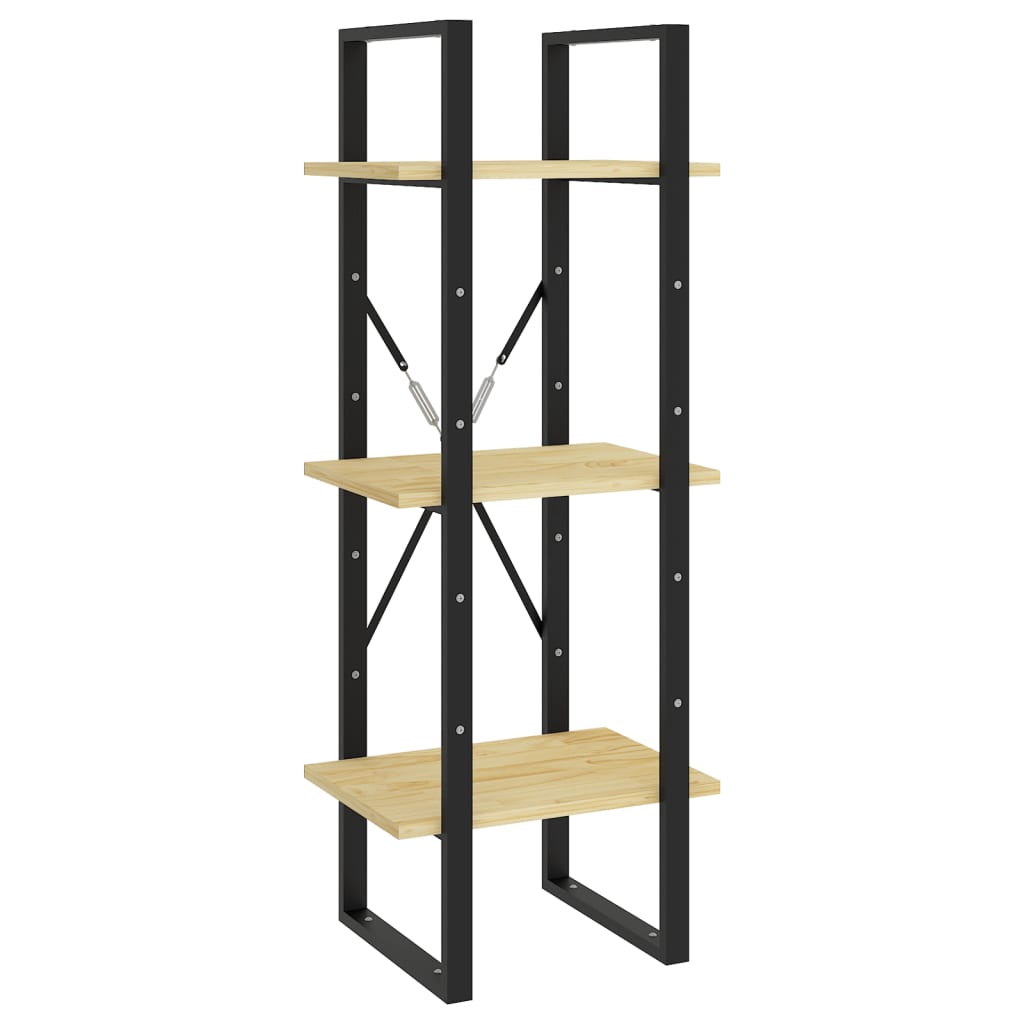 Boekenkast met 5 schappen 40x30x175 cm massief grenenhout is nu te koop bij PeponiXL, paradijselijk wonen!