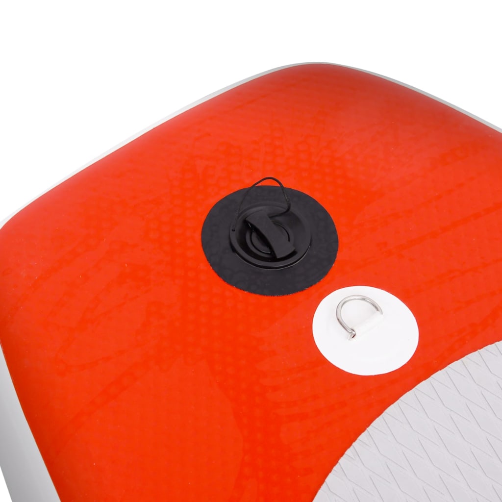 Stand Up Paddleboardset opblaasbaar 300x76x10 cm rood is nu te koop bij PeponiXL, paradijselijk wonen!