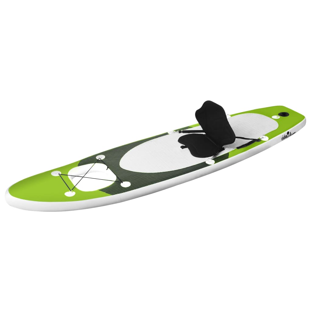 Stand Up Paddleboardset opblaasbaar 300x76x10 cm groen is nu te koop bij PeponiXL, paradijselijk wonen!