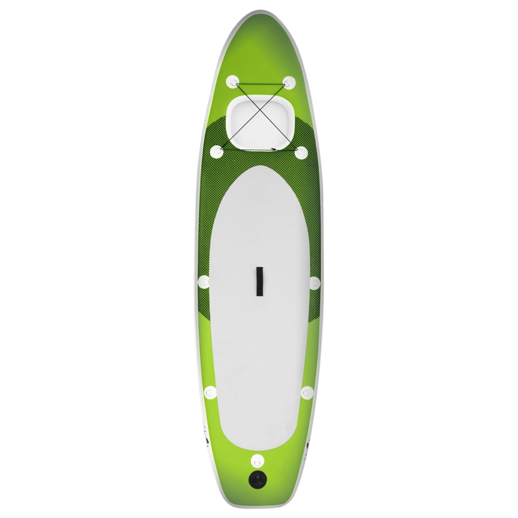 Stand Up Paddleboardset opblaasbaar 300x76x10 cm groen is nu te koop bij PeponiXL, paradijselijk wonen!