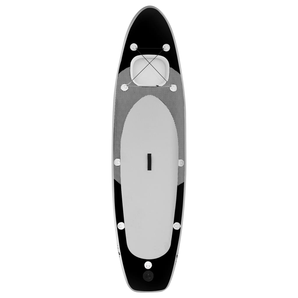 Stand Up Paddleboardset opblaasbaar 300x76x10 cm zwart is nu te koop bij PeponiXL, paradijselijk wonen!