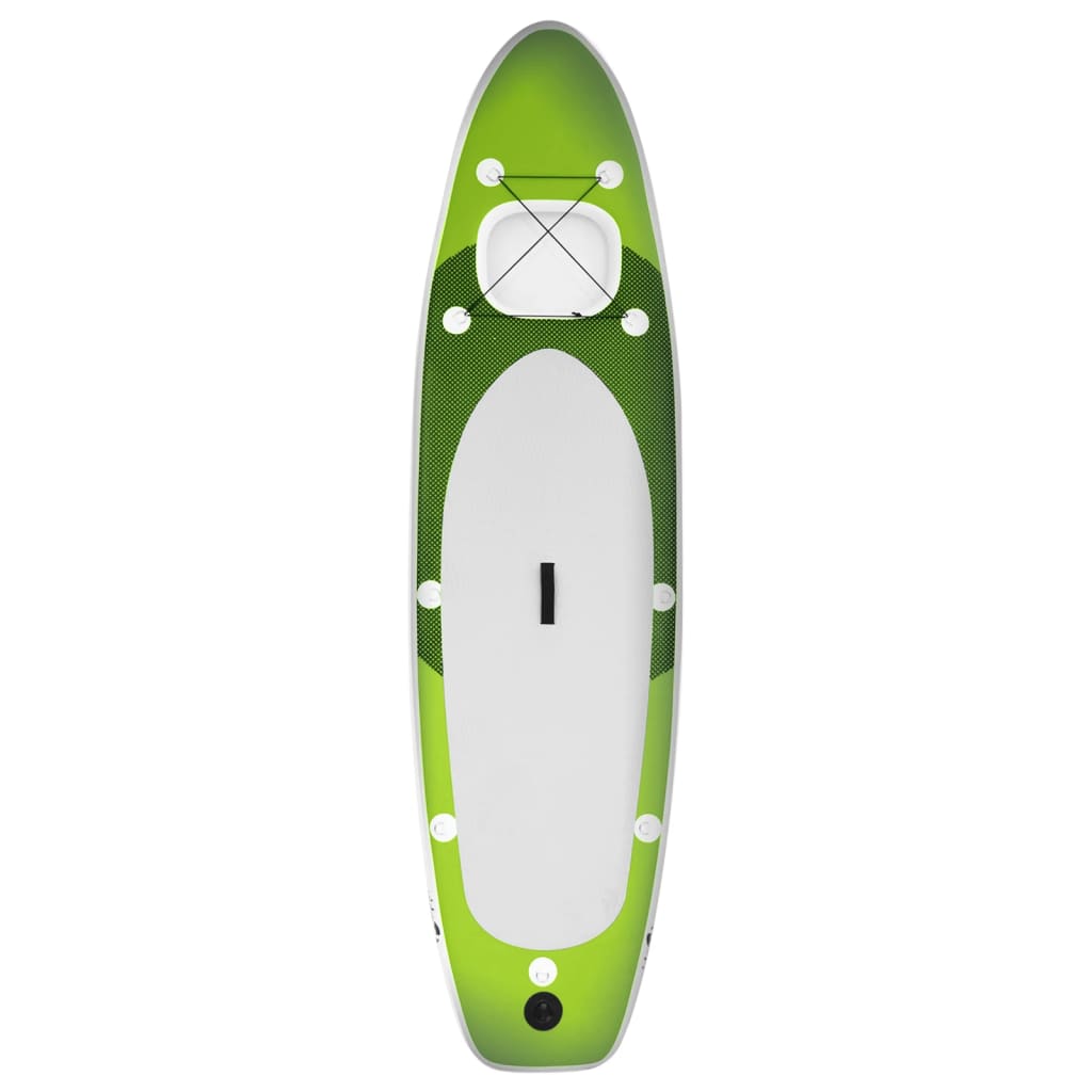 Stand Up Paddleboardset opblaasbaar 330x76x10 cm groen is nu te koop bij PeponiXL, paradijselijk wonen!