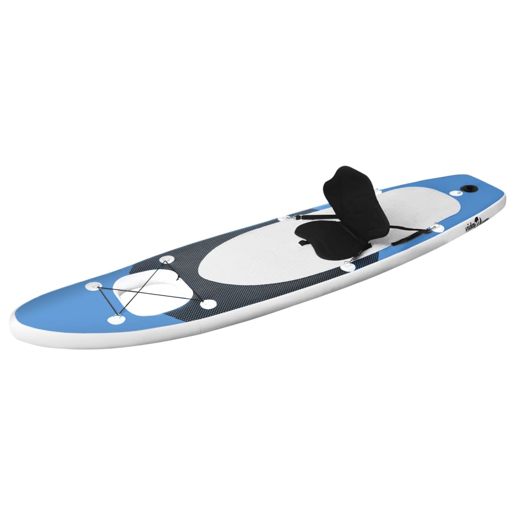 Stand Up Paddleboardset opblaasbaar 360x81x10 cm zeeblauw is nu te koop bij PeponiXL, paradijselijk wonen!