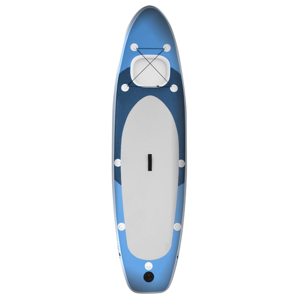 Stand Up Paddleboardset opblaasbaar 360x81x10 cm zeeblauw is nu te koop bij PeponiXL, paradijselijk wonen!