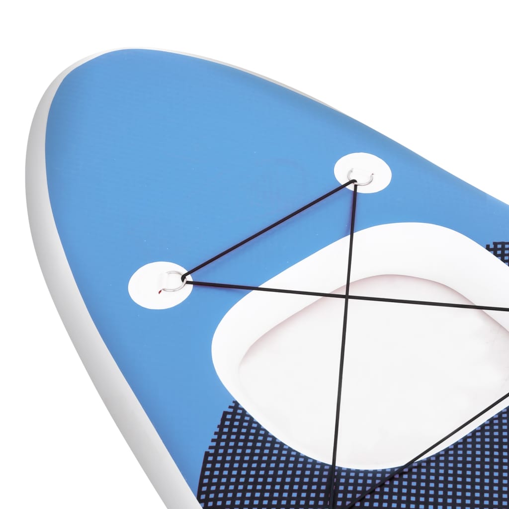 Stand Up Paddleboardset opblaasbaar 360x81x10 cm zeeblauw is nu te koop bij PeponiXL, paradijselijk wonen!