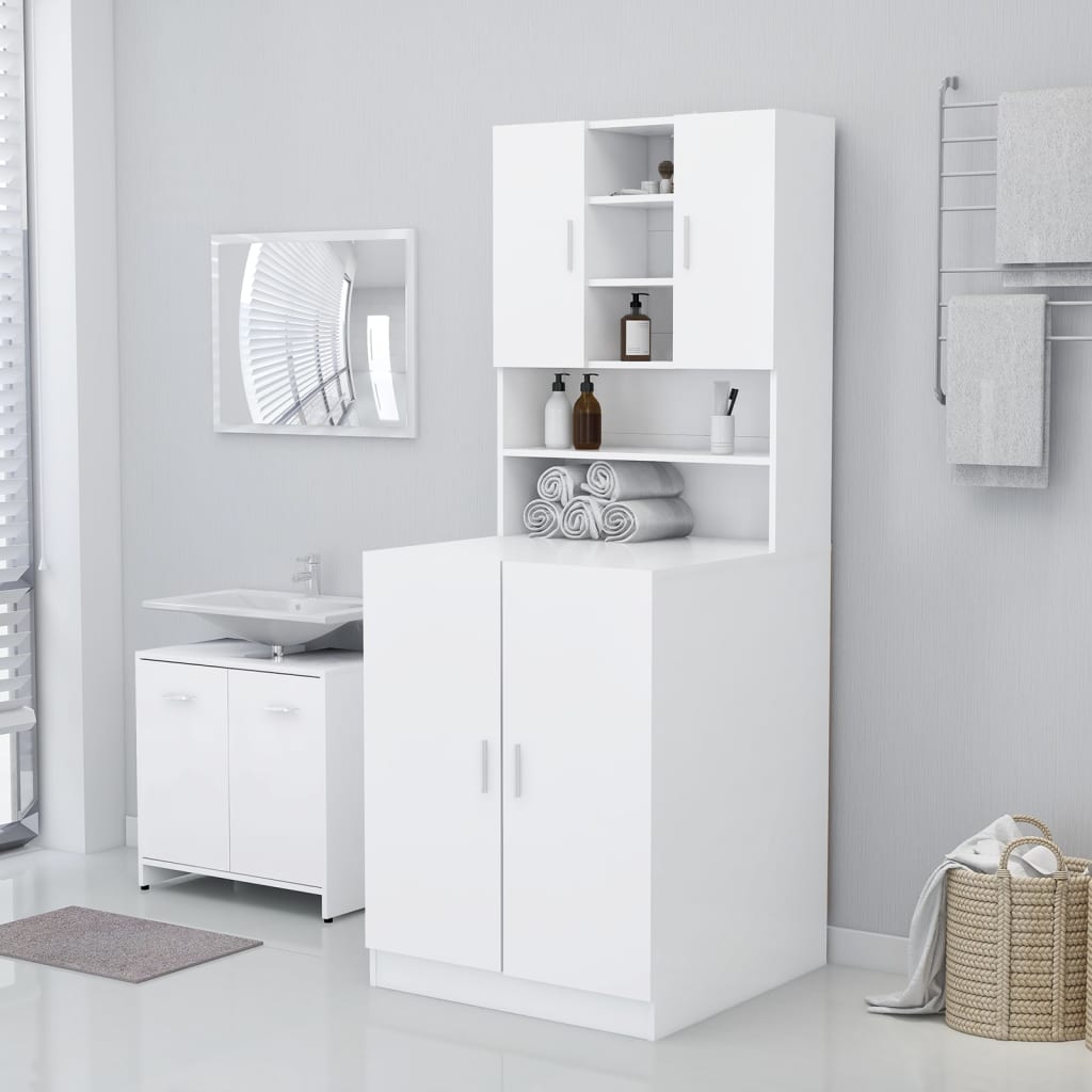 Wasmachinekast wit is nu te koop bij PeponiXL, paradijselijk wonen!