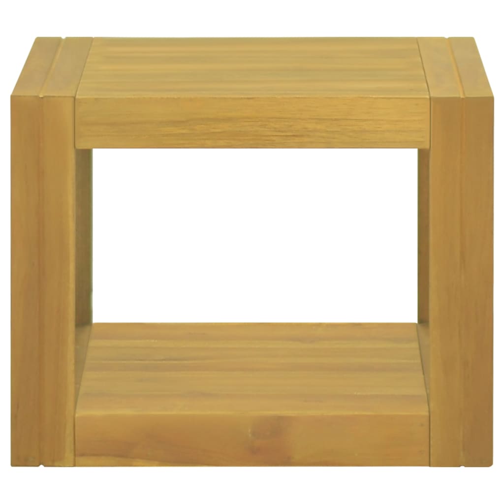 Badkamerwandkast 45x45x35 cm massief teakhout is nu te koop bij PeponiXL, paradijselijk wonen!