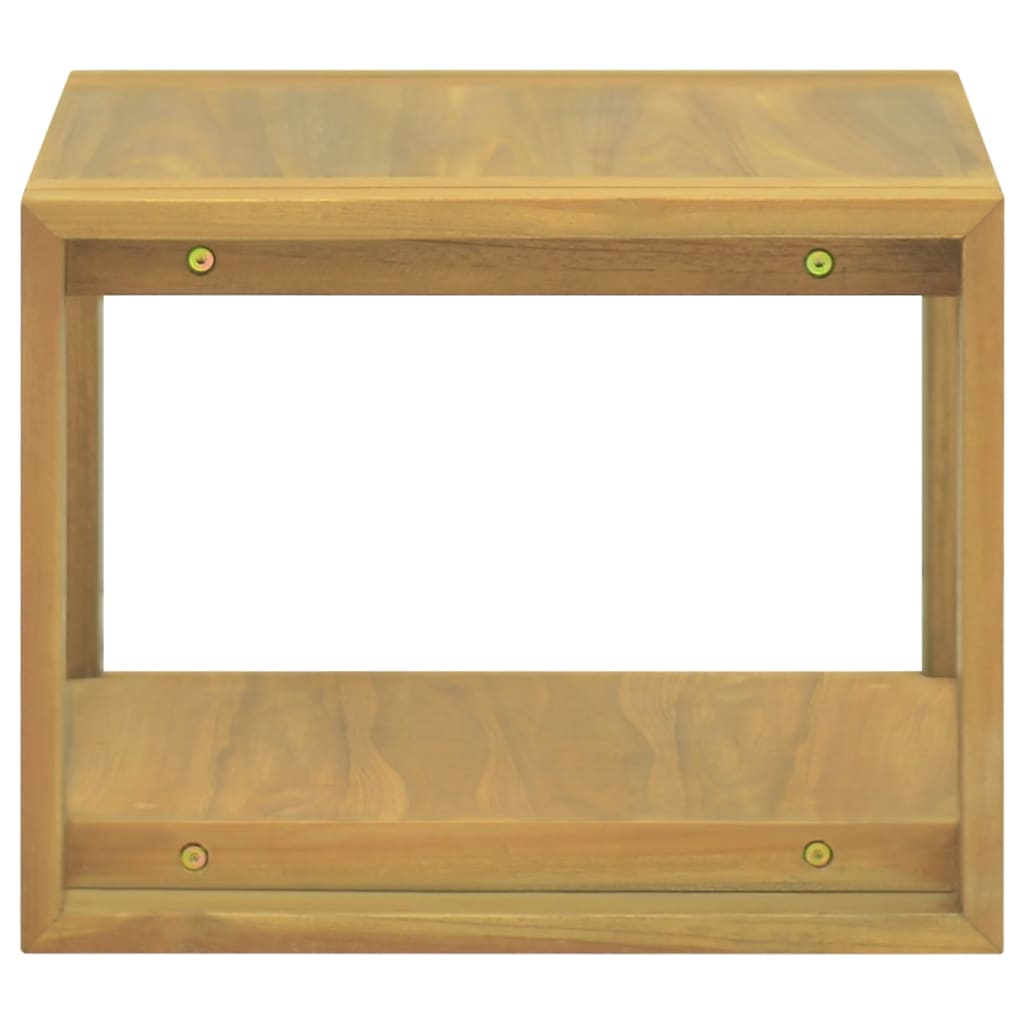 Badkamerwandkast 45x45x35 cm massief teakhout is nu te koop bij PeponiXL, paradijselijk wonen!