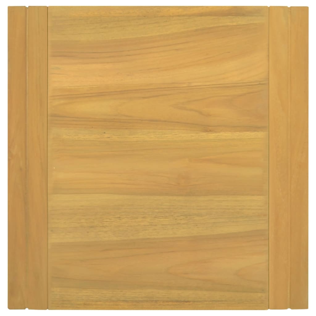 Badkamerwandkast 45x45x35 cm massief teakhout is nu te koop bij PeponiXL, paradijselijk wonen!