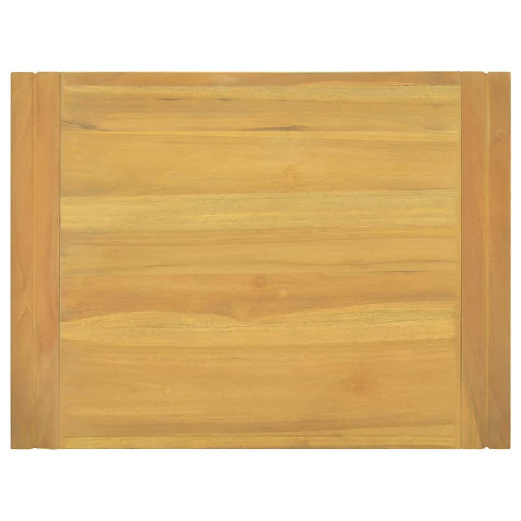 Badkamerwandkast 60x45x35 cm massief teakhout is nu te koop bij PeponiXL, paradijselijk wonen!