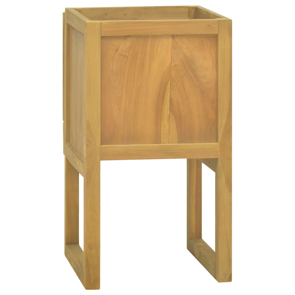 Badkamerkast 41x40x75 cm massief teakhout is nu te koop bij PeponiXL, paradijselijk wonen!