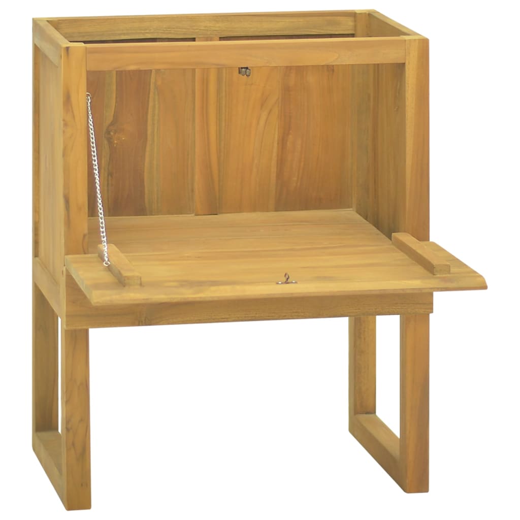 Badkamerkast 60x40x75 cm massief teakhout is nu te koop bij PeponiXL, paradijselijk wonen!
