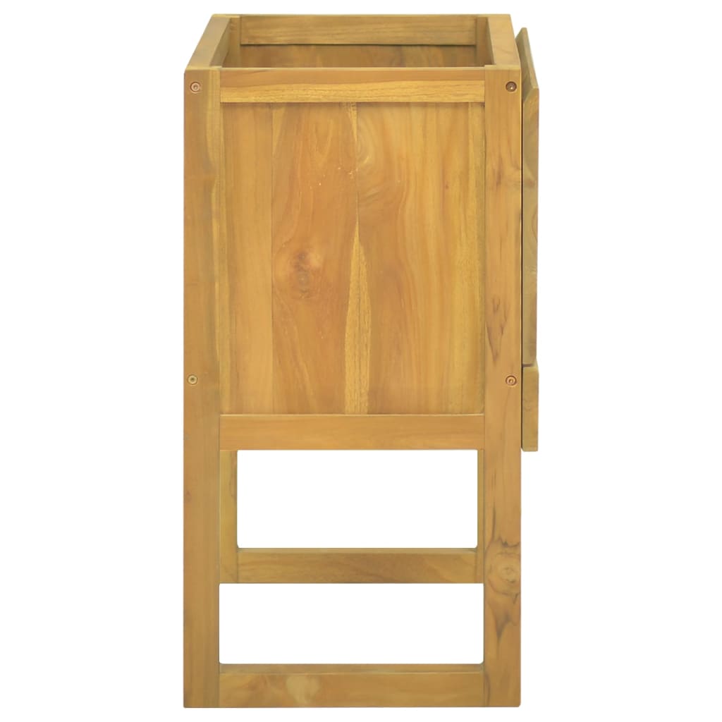 Badkamerkast 60x40x75 cm massief teakhout is nu te koop bij PeponiXL, paradijselijk wonen!