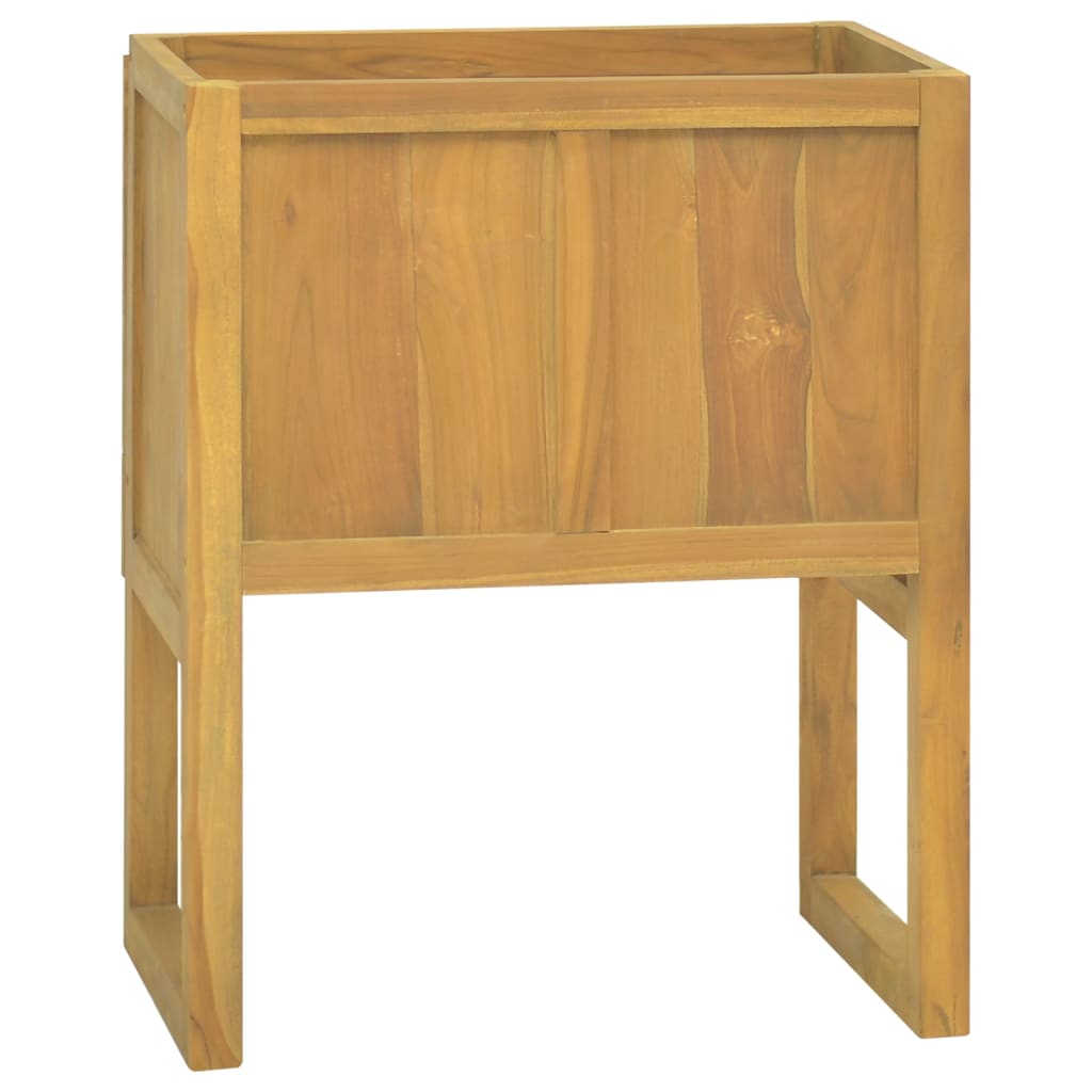 Badkamerkast 60x40x75 cm massief teakhout is nu te koop bij PeponiXL, paradijselijk wonen!