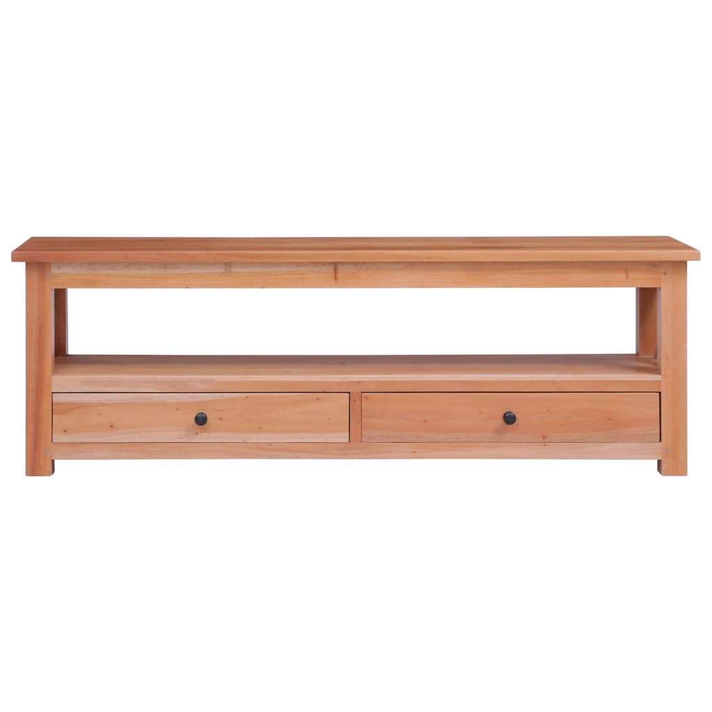 Tv-meubel 115x30x40 cm massief mahoniehout is nu te koop bij PeponiXL, paradijselijk wonen!
