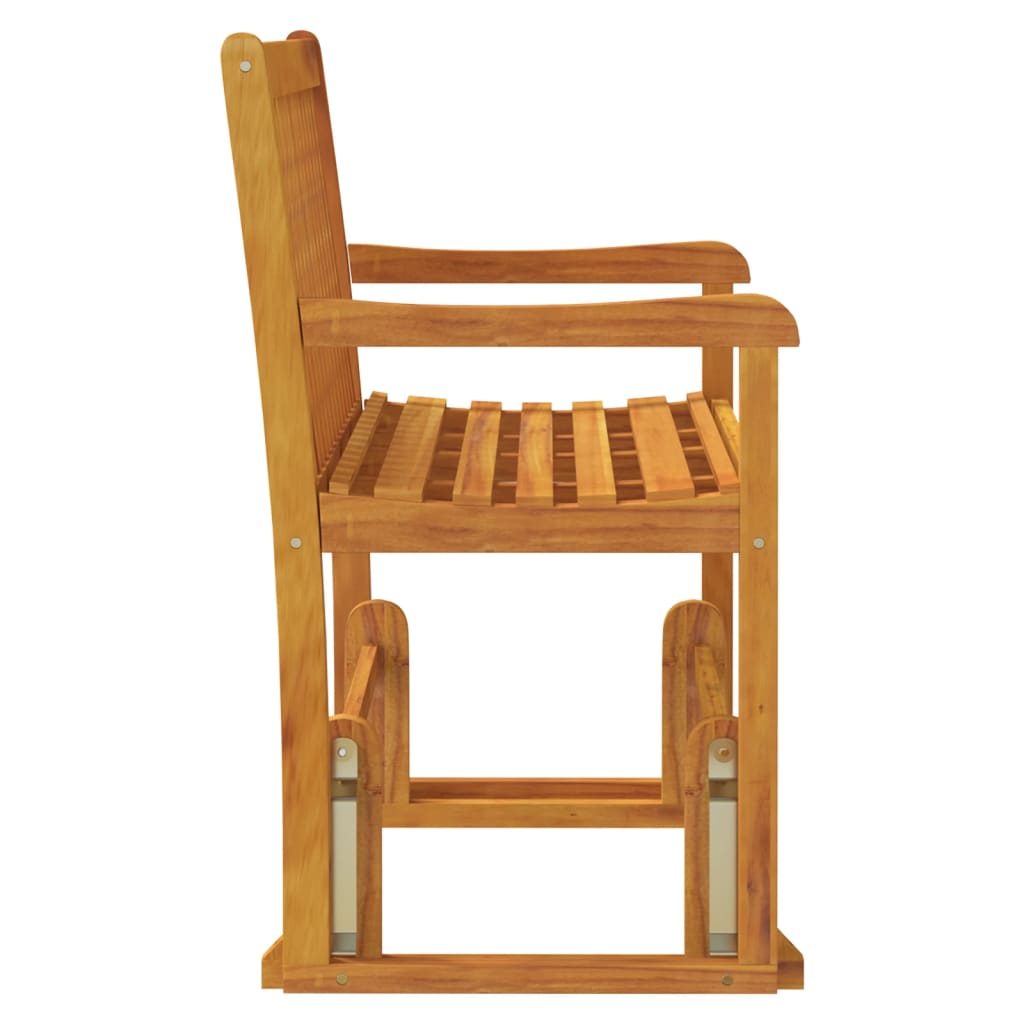 Schommelbank 110 cm massief acaciahout is nu te koop bij PeponiXL, paradijselijk wonen!