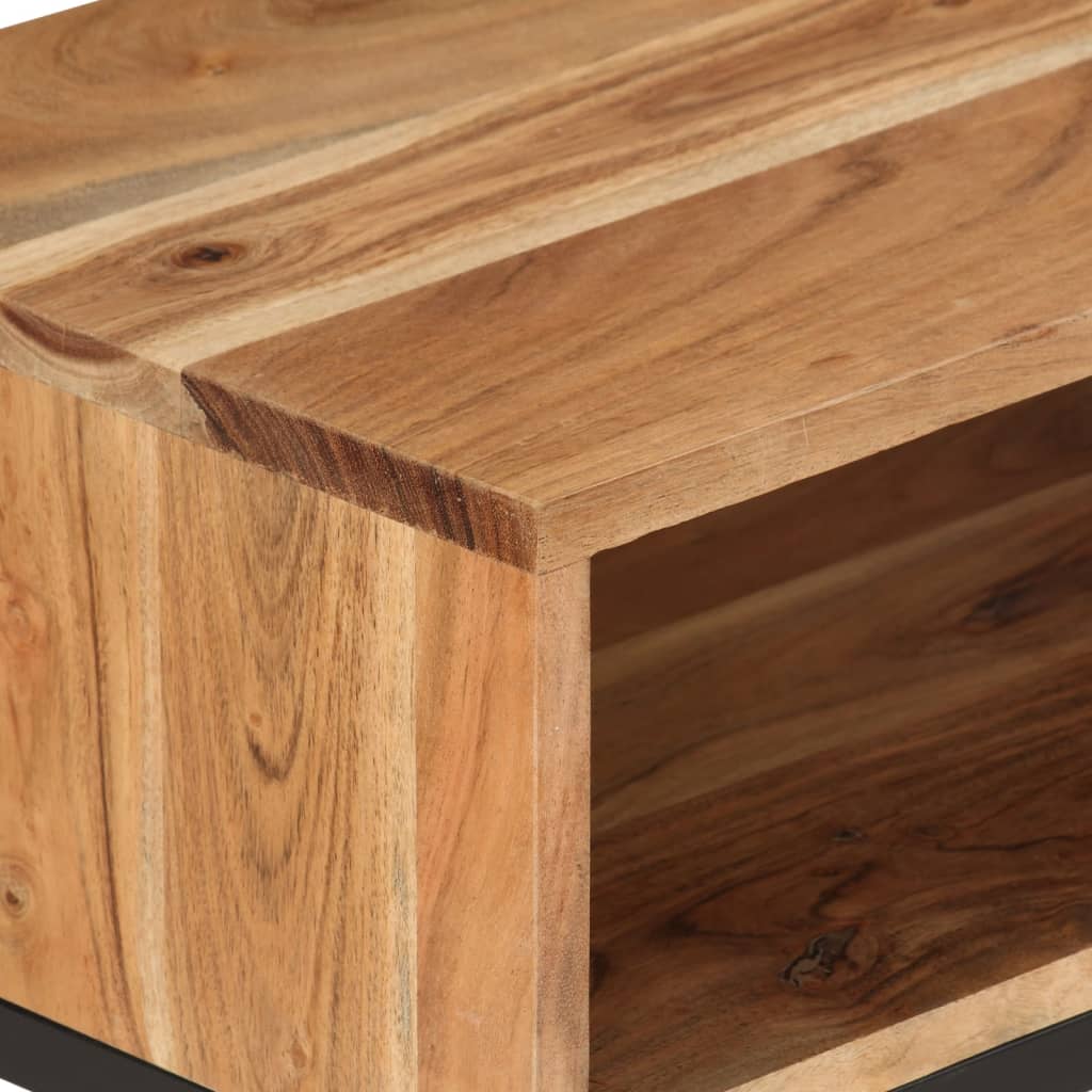 Tv-meubel 160x30x45 cm massief acaciahout is nu te koop bij PeponiXL, paradijselijk wonen!
