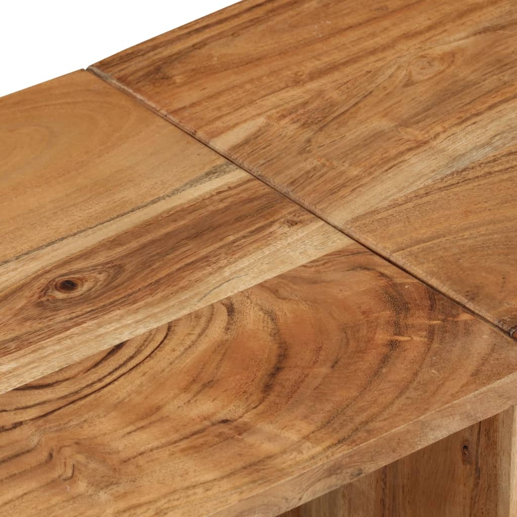 Tv-meubel 160x30x45 cm massief acaciahout is nu te koop bij PeponiXL, paradijselijk wonen!