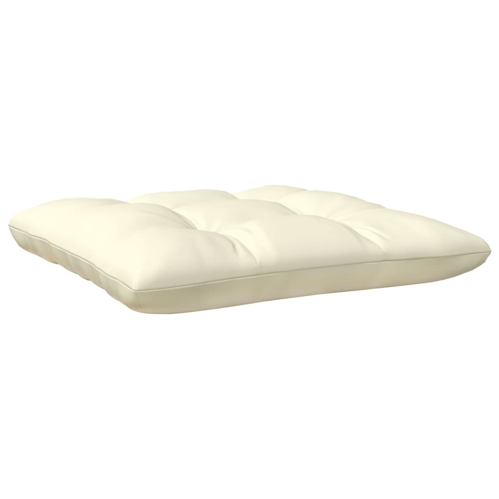 3-delige Loungeset met crèmekleurige kussens massief grenenhout is nu te koop bij PeponiXL, paradijselijk wonen!