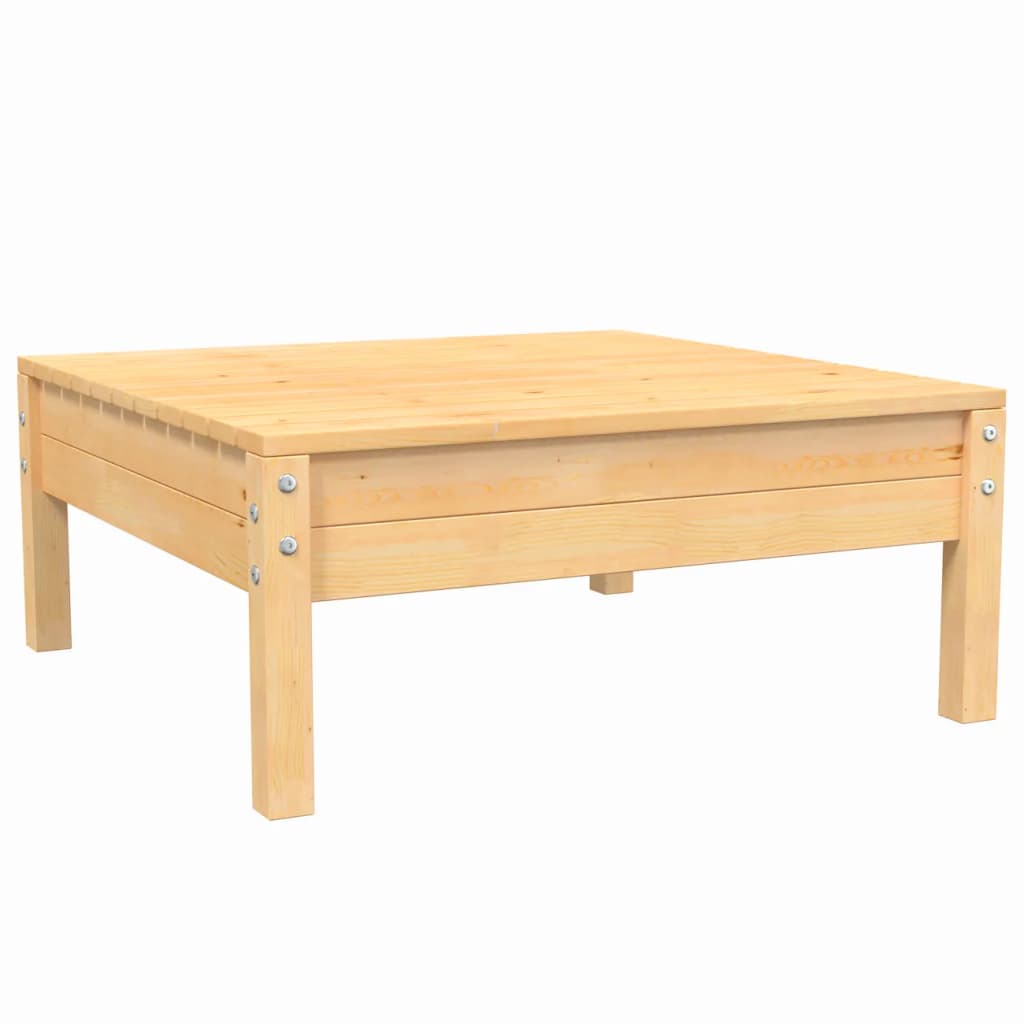 3-delige Loungeset met crèmekleurige kussens massief grenenhout is nu te koop bij PeponiXL, paradijselijk wonen!