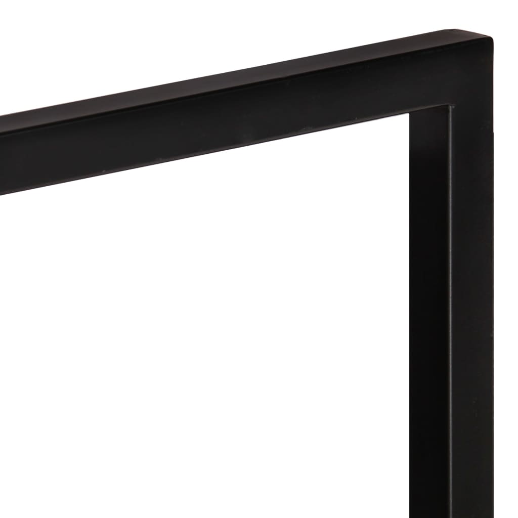 Wandschappen 2 st 80x25x35 cm massief acaciahout en staal is nu te koop bij PeponiXL, paradijselijk wonen!