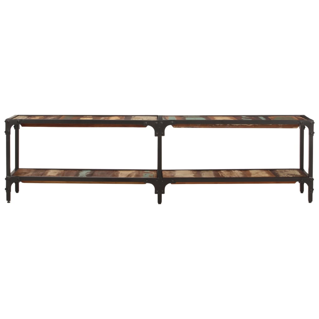 Tv-meubel 150x30x41 cm massief gerecycled hout is nu te koop bij PeponiXL, paradijselijk wonen!