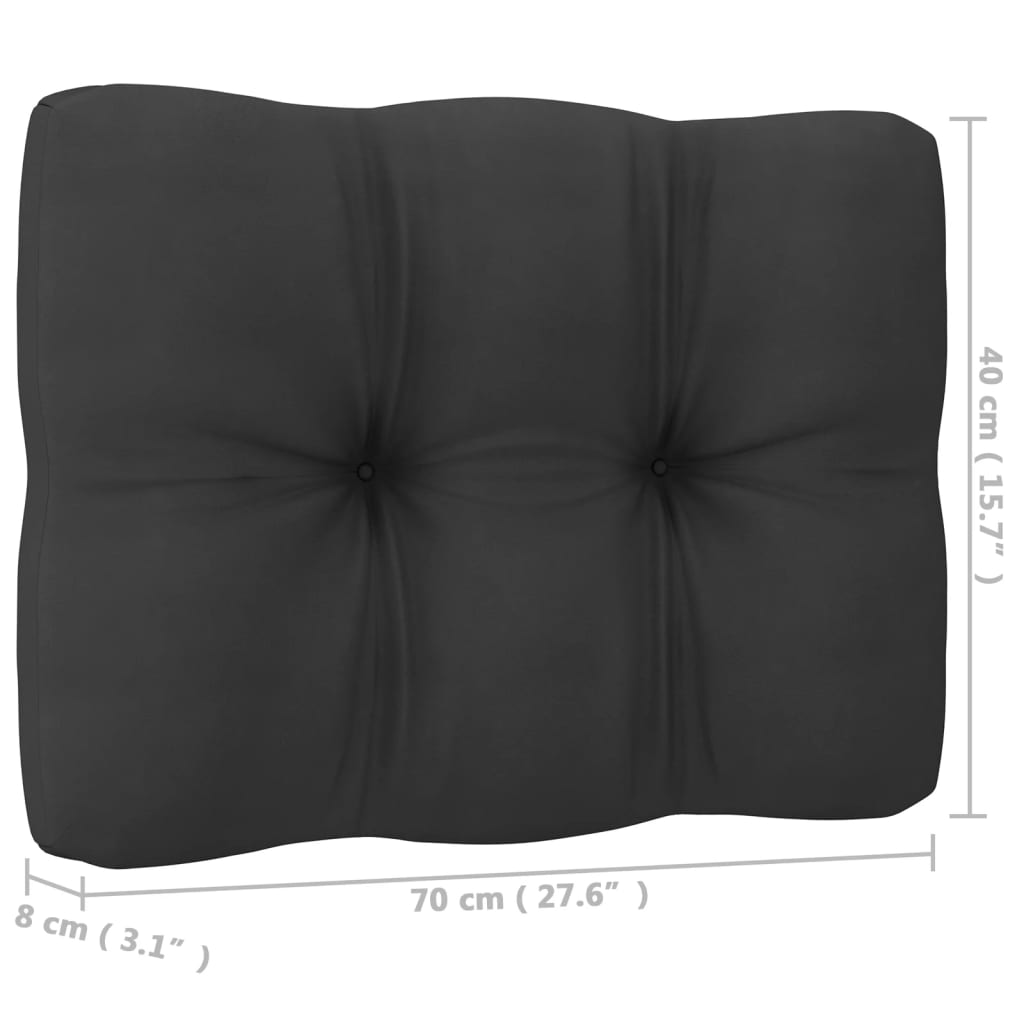 6-delige Loungeset met kussens massief grenenhout is nu te koop bij PeponiXL, paradijselijk wonen!