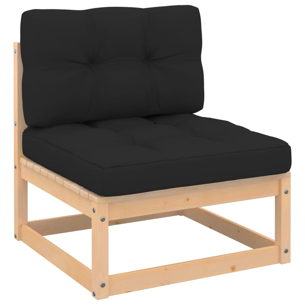 4-delige Loungeset massief grenenhout is nu te koop bij PeponiXL, paradijselijk wonen!