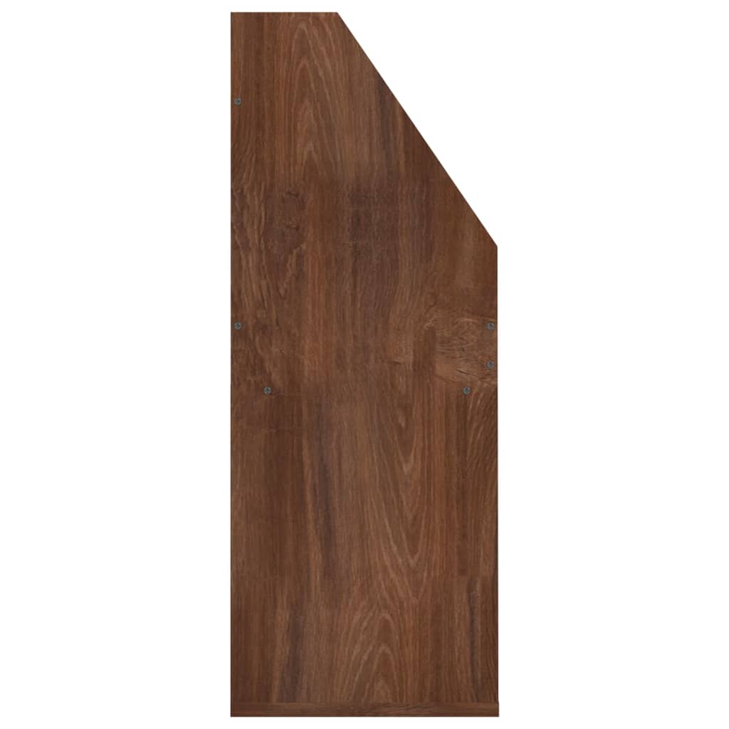 Kindertijdschriftenrek 71x30x78,5 cm bewerkt hout bruineiken is nu te koop bij PeponiXL, paradijselijk wonen!