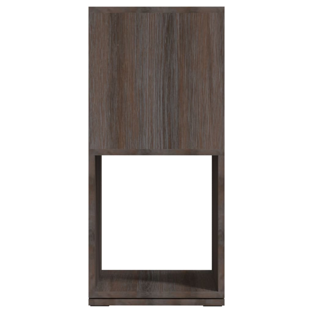 Draaikast 34,5x34,5x75,5 cm spaanplaat grijs en sonoma eiken is nu te koop bij PeponiXL, paradijselijk wonen!