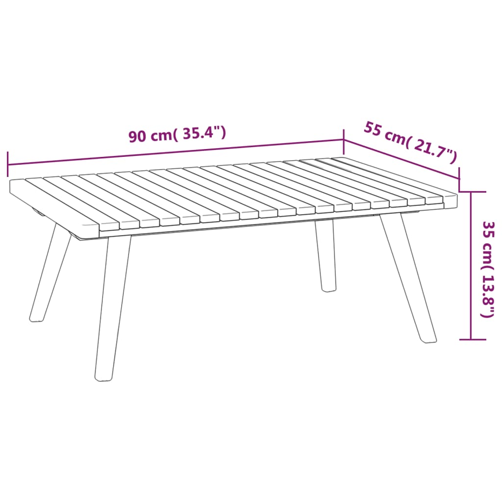 6-delige Loungeset met kussens massief acaciahout is nu te koop bij PeponiXL, paradijselijk wonen!
